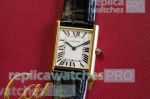 Swiss Replica Cartier Tank Solo Yellow Gold Watches 23mm Small